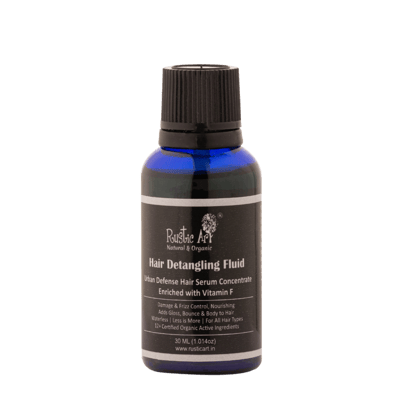 Rustic Art Hair Detangling Fluid with Amla, Methi & Vitamin E