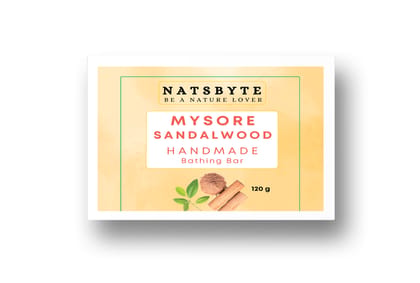 Organic Pure Handmade Mysore Sandlewood Soap for Bath (Pack of 2) | Chemical Free | Made with Vegetable Glycerin , Coconut Oil & Coconut Oil | Natural Ingredients (SLS, Paraben Free) Organic Pure Handmade Mysore Sandlewood Soap for Bath (Pack of 2) | Chemical Free | Made with Vegetable Glycerin , Coconut Oil & Coconut Oil | Natural Ingredients (SLS, Paraben Free)
