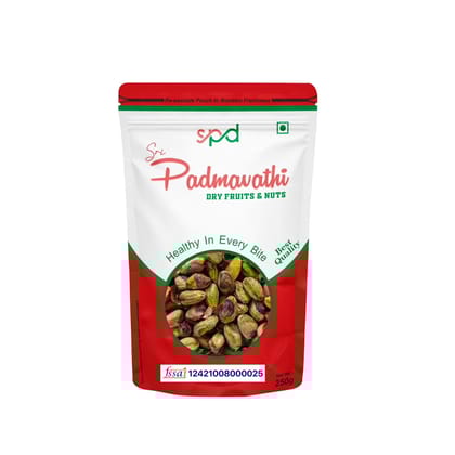 Sri Padmavathi Dry Fruits &nuts Plain Pistachio 750g