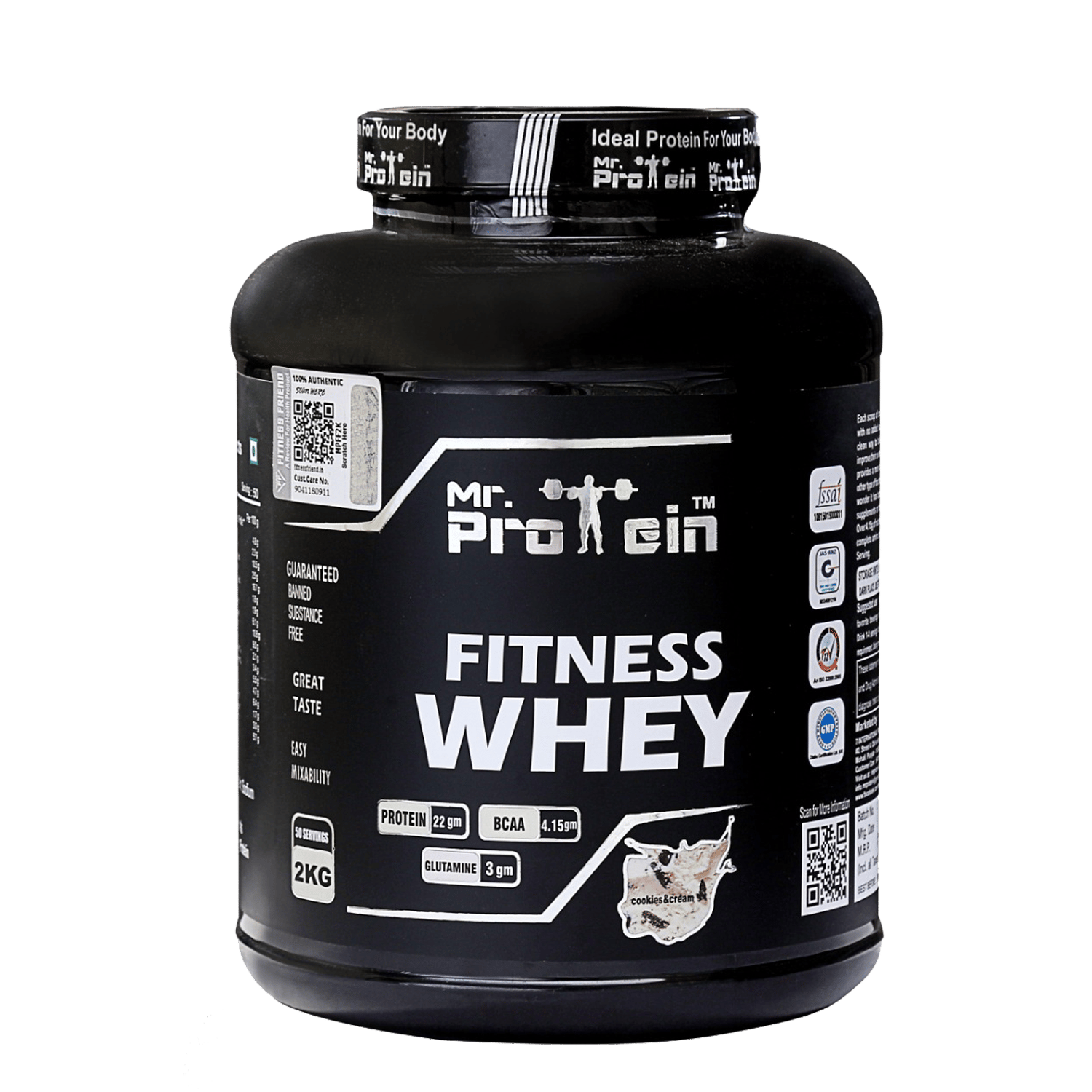 FITNESS WHEY Kesar Pista 2kg