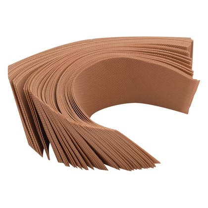 SHREE ENTERPRISE Waxing strips For Hair Removal are plain without wax on it, use your own wax(Brown) (35) SHREE ENTERPRISE Waxing strips For Hair Removal are plain without wax on it, use your own wax(Brown) (35)