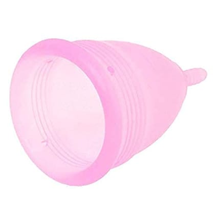 Shree Enterprise Ultra-Soft Reusable Flexible Periods Menstrual Cup With Storage Pouch Made with 100% Medical Grade Liquid Silicon Rash-Free Period Cup/Leak Free/Odourless/Mesturnal Cup (Small) Shree Enterprise Ultra-Soft Reusable Flexible Periods Menstrual Cup With Storage Pouch Made with 100% Medical Grade Liquid Silicon Rash-Free Period Cup/Leak Free/Odourless/Mesturnal Cup (Small)