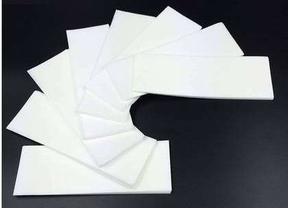 Shree Enterprise Waxing Strips for Hair Removal Plain Disposable White Wax Strips Easy and Safe Wax Strips Paper Non-woven Body Hair Removal for Men and Women (70 pcs) Shree Enterprise Waxing Strips for Hair Removal Plain Disposable White Wax Strips Easy and Safe Wax Strips Paper Non-woven Body Hair Removal for Men and Women (70 pcs)