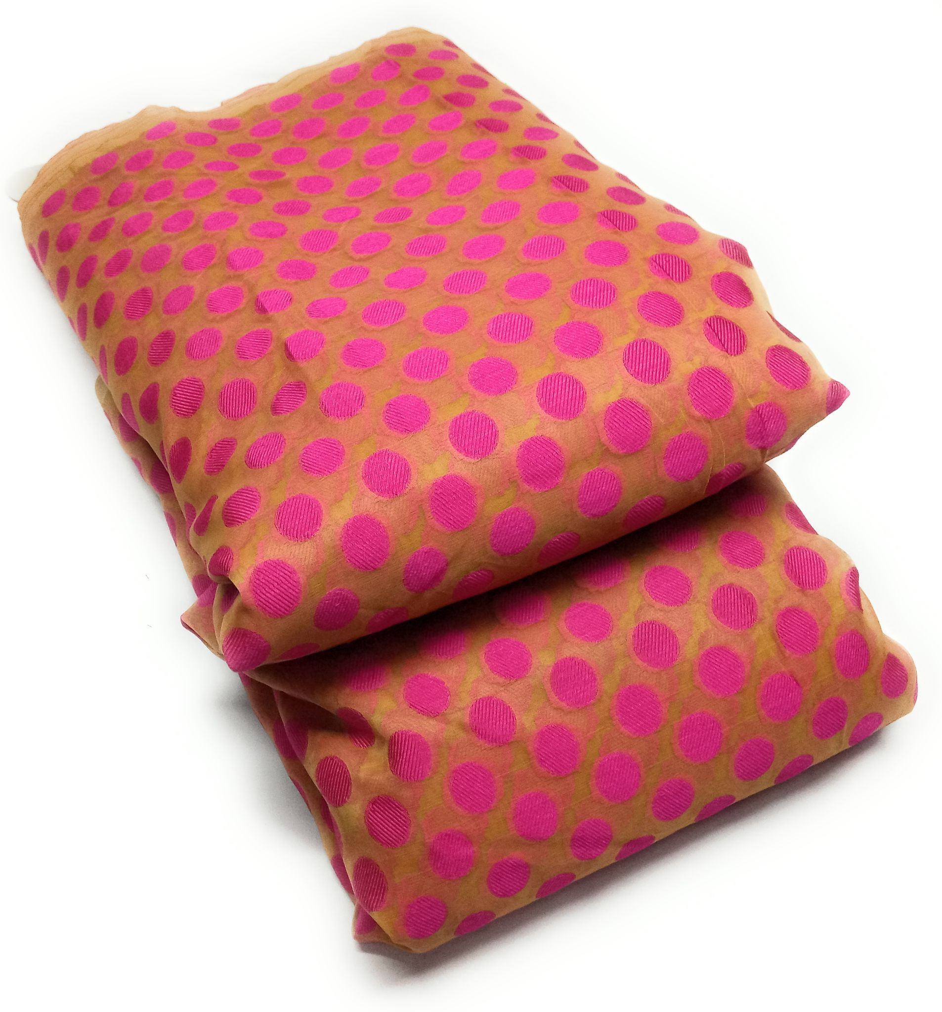 Women Banarasi Chanderi Blend Cotton Fabric / Cloth/ Dress MAterial for Blouse, Ethnic Wear, Evening Gowns, and Home Decor