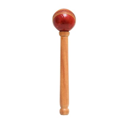 GLS Leather Ball Cricket Bat Wooden Mallet Hammer for Knocking Perfect for Power of The Bat GLS Leather Ball Cricket Bat Wooden Mallet Hammer for Knocking Perfect for Power of The Bat