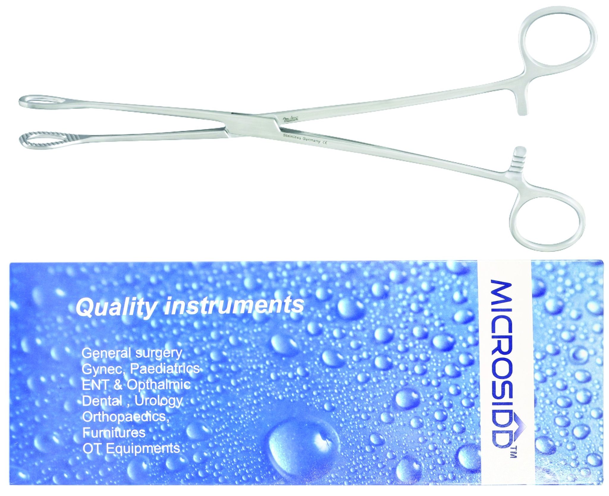 Microsidd Sponge Holding Forcep 10 Inches (Sponge Holder)