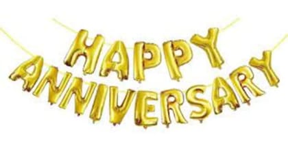 Happy Anniversary Foil Balloon