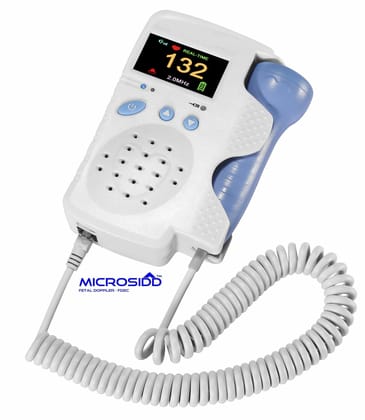 Fetal Doppler colour screen