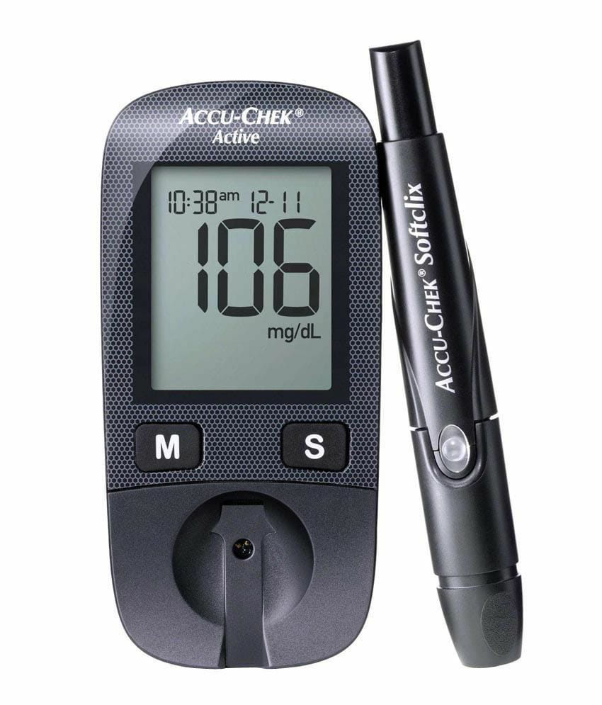 Accu chek Active Glucometer  No-Coding