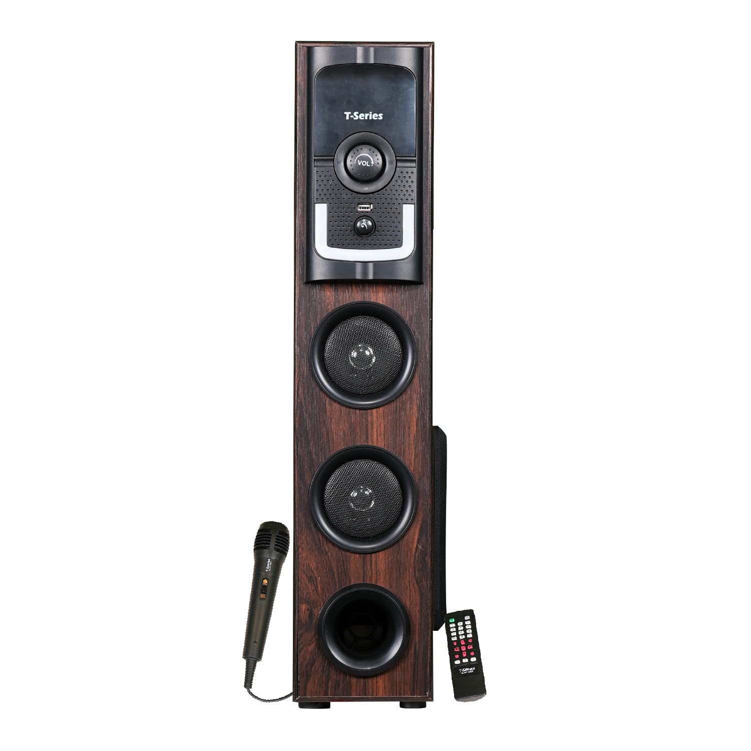 T-Series Blast-3000x 45w Bluetooth Tower Speaker with Mic 45 W Bluetooth Party Speaker (Black, Stereo Channel)