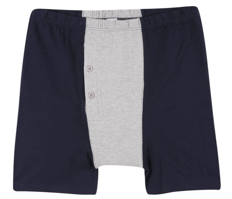 Men's Incontinence Underwear- Bladder Control Briefs Washable Urinary Underwear for Men I Cotton Incontinence Briefs with Front Absorption Area I Incontinence Boxer Briefs