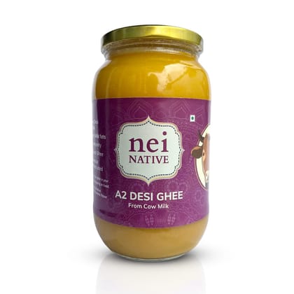 NeiNative A2 Ghee Bilona Method Ghee- A2 Cow Desi Ghee 1 Litre Cow- A2 Cow Ghee 1 Litre Pure Cultured Desi Cow Ghee- Pure Ghee-Glass Bottle Bilona Ghee - Better Digestion and Immunity - Everyday Ghee NeiNative A2 Ghee Bilona Method Ghee- A2 Cow Desi Ghee 1 Litre Cow- A2 Cow Ghee 1 Litre Pure Cultured Desi Cow Ghee- Pure Ghee-Glass Bottle Bilona Ghee - Better Digestion and Immunity - Everyday Ghee