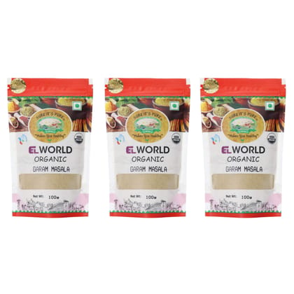 ELWORLD AGRO & ORGANIC FOOD PRODUCTS Garam Masala, 100 Gm (Pack of 5) ELWORLD AGRO & ORGANIC FOOD PRODUCTS Garam Masala, 100 Gm (Pack of 5)