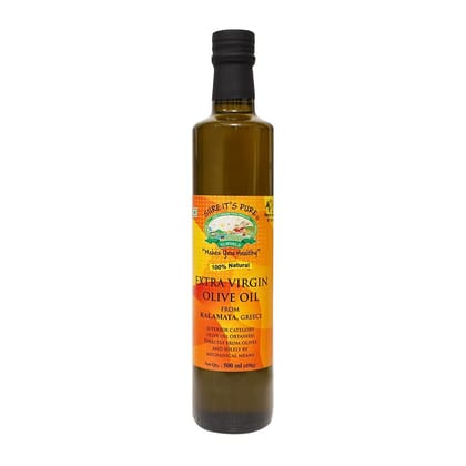 ELworld Agro & Organic Food Products Extra Virgin Olive Oil 500ml - Imported From Greece (Kalamata) ELworld Agro & Organic Food Products Extra Virgin Olive Oil 500ml - Imported From Greece (Kalamata)
