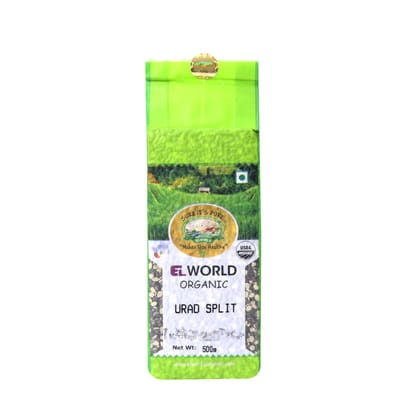 ELWORLD AGRO & ORGANIC FOOD PRODUCTS Urad Black Split- 450 Gram (Pack of 5) ELWORLD AGRO & ORGANIC FOOD PRODUCTS Urad Black Split- 450 Gram (Pack of 5)