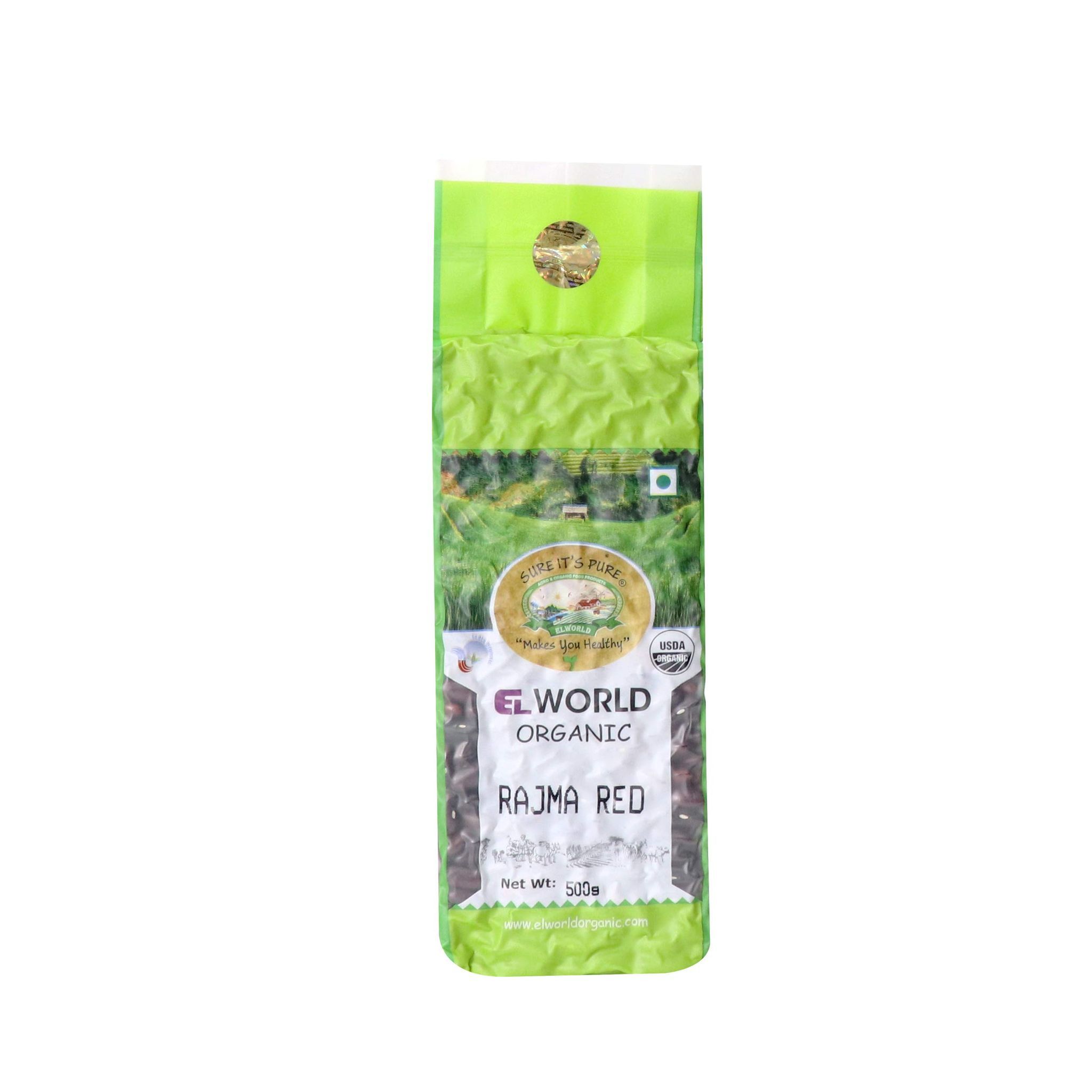 ELWORLD AGRO & ORGANIC FOOD PRODUCTS Red Rajma/Red Kidney Beans 5g (Pack of 4)