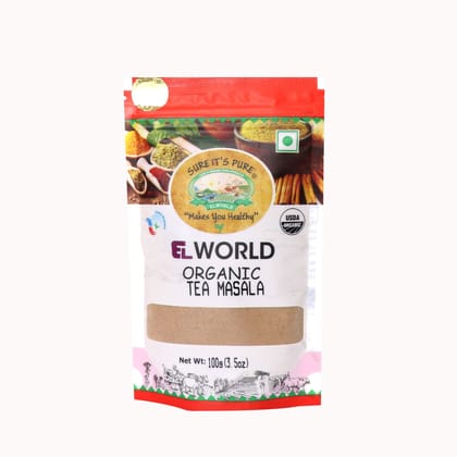 ELWORLD AGRO & ORGANIC FOOD PRODUCTS Tea Masala/Chai Masala, 100G (Pack of 2) for Boost Immunity Power ELWORLD AGRO & ORGANIC FOOD PRODUCTS Tea Masala/Chai Masala, 100G (Pack of 2) for Boost Immunity Power