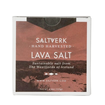 ELWORLD AGRO & ORGANIC FOOD PRODUCTS Saltverk Flaky Lava Salt, 125 Grms of Handcrafted Gourmet Salt Flakes from Iceland ELWORLD AGRO & ORGANIC FOOD PRODUCTS Saltverk Flaky Lava Salt, 125 Grms of Handcrafted Gourmet Salt Flakes from Iceland