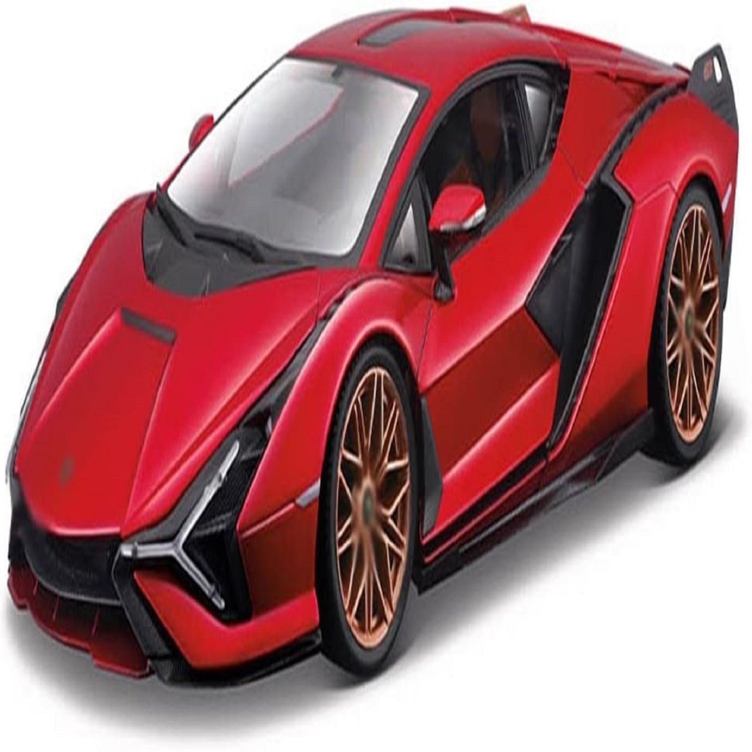 KTRS ENTERPRISE 1:24 Scale Diecast Metal Pullback Lambrgini Car Luxery Sports Car with Openable Doors Bonnet Trunk and with Light Sound Features