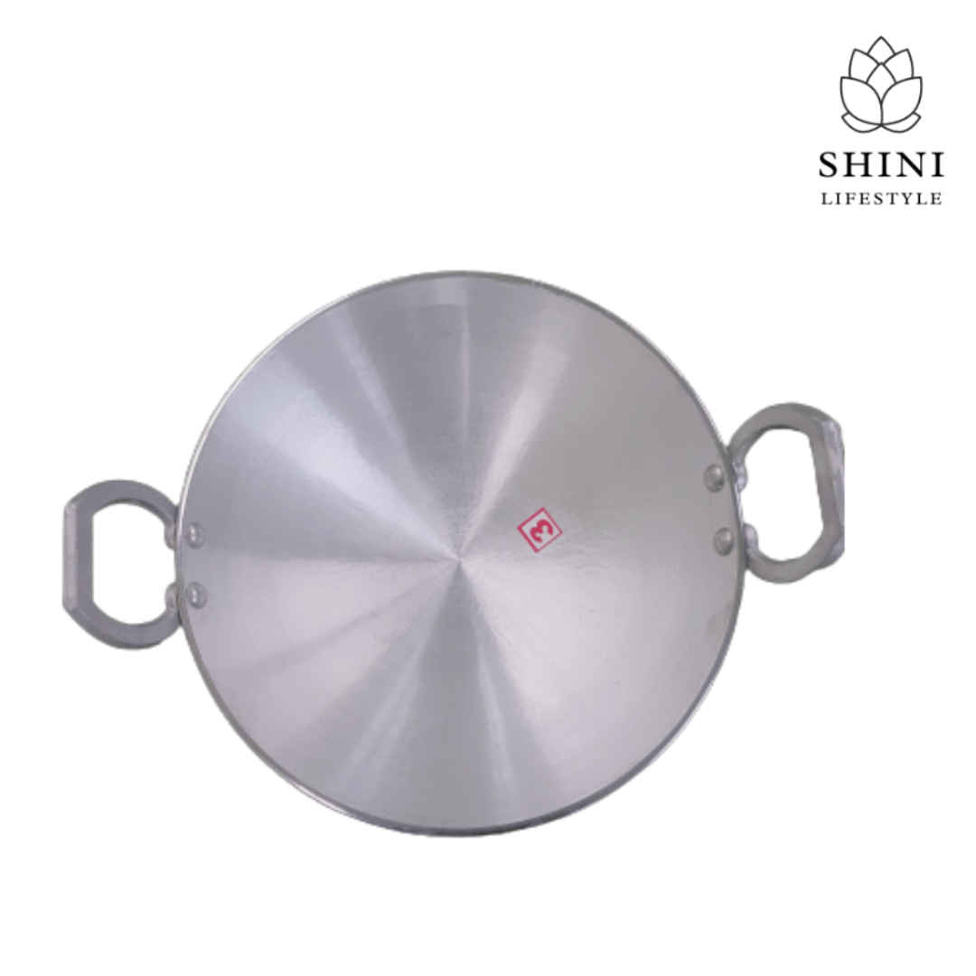 SHINI LIFESTYLE Kadhai Kitchen Cooking Kadhai 4 L capacity Kadhai 31 cm diameter 4 L capacity