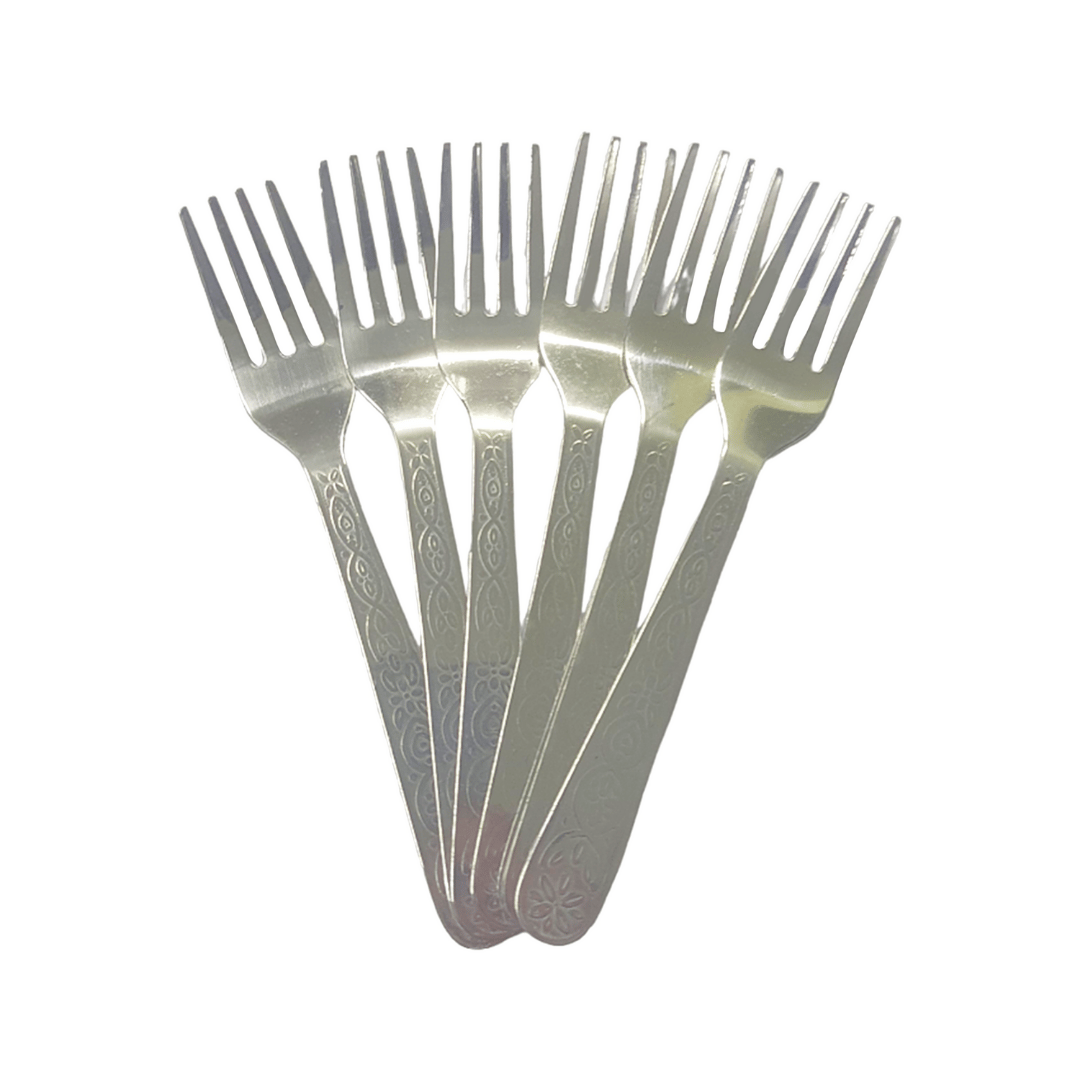 SHINI LIFESTYLE TABEL FORK Stainless Steel 12PC Fork, Heavy Gauge fork, dinner fork, cutlery