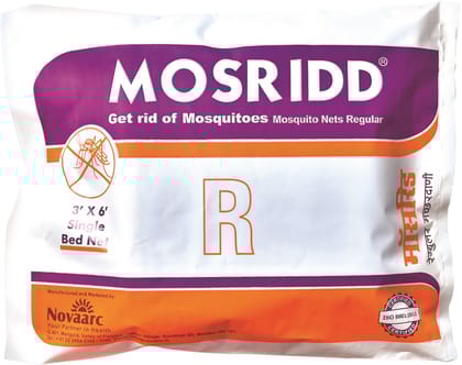 MOSRIDD - MOSQUITO NET-SINGLE BED-LDPE -Regular