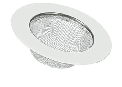 CUROVIT (UN300) Stainless Steel Strainer Kitchen Drain, Basin Basket Filter Stopper for Sink Jali, Mesh for Drainer Net Basket (Set of 1) CUROVIT (UN300) Stainless Steel Strainer Kitchen Drain, Basin Basket Filter Stopper for Sink Jali, Mesh for Drainer Net Basket (Set of 1)
