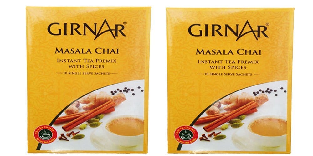 Girnar Instant Premix Masala Chai (Pack of 2) 80gm