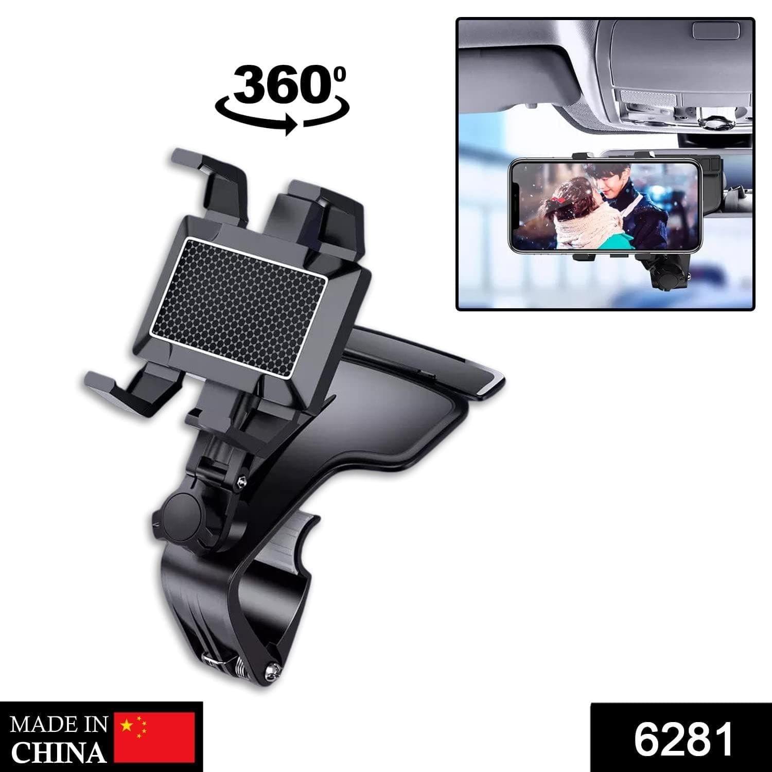 Store4hope Car Mobile Phone Holder Mount Stand with 360 Degree. Stable One Hand Operational Compatible with Car Dashboard.
