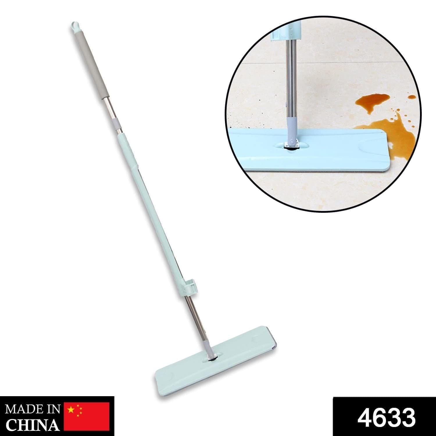 Store4hope 360Degree Rotation Flat Mop Floor Cleaning Microfiber Squeeze Mop Floor Clean.