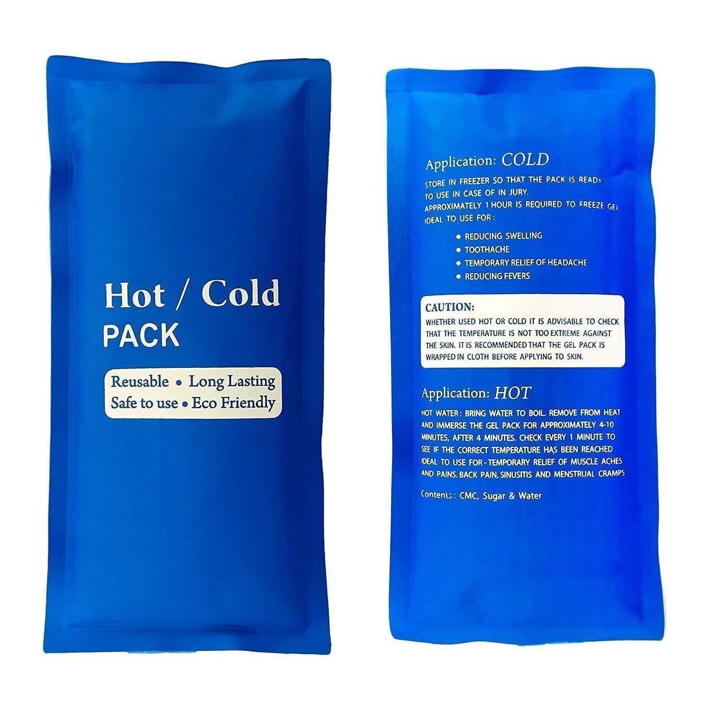 Store4hope Hot & Cold Reusable Gel Pack - Great for Knee, Shoulder, Back, Migraine Relief, Sprains, Muscle Pain, Bruises, Injuries, Legs - Microwave Heating Pad.