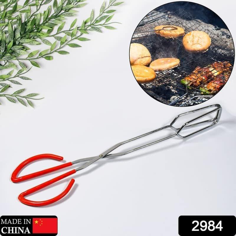 Store4Hope Kitchen Baking BBQ Heat Resistant Cooking Food Clip with Silicone Tips Tong 1pc.