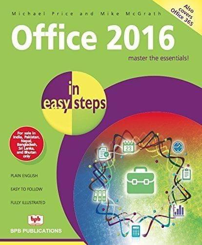 Office 2016 in Easy Steps [Paperback] Mike Mcgrath
