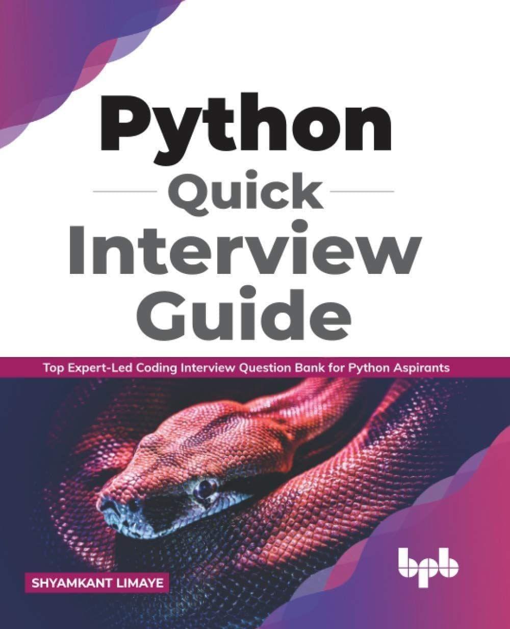 Python Quick Interview Guide [Paperback] Limaye, Shyamkant