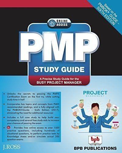 PMP Study Guide ? Based on the PMBOK GUIDE [Paperback] J Ross