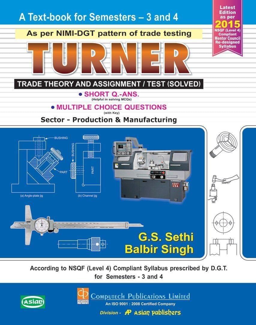 SEMESTER 3 & 4 (MENTOR COUNCIL SYLL.) TURNER TH. & ASST./TEST SOLVED [Paperback] A Panel of Authors