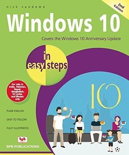 Windows 10 in Easy Steps [Paperback] Mike Mcgrath