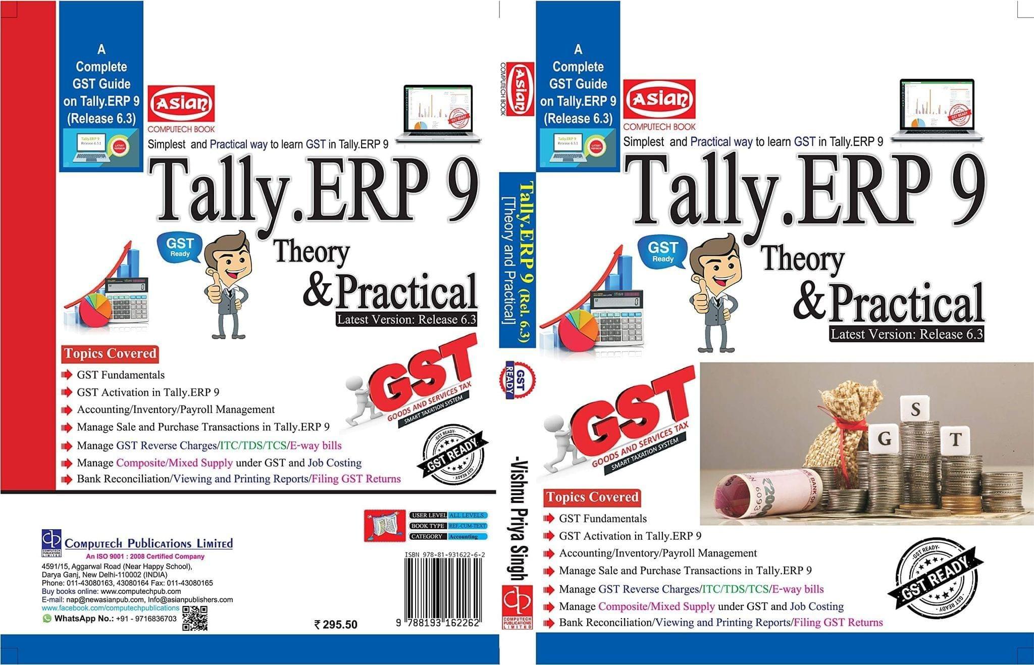 TALLY.ERP9 TH. & PRACTICAL SIMPLIFIED [Paperback] Vishnu Priya Singh