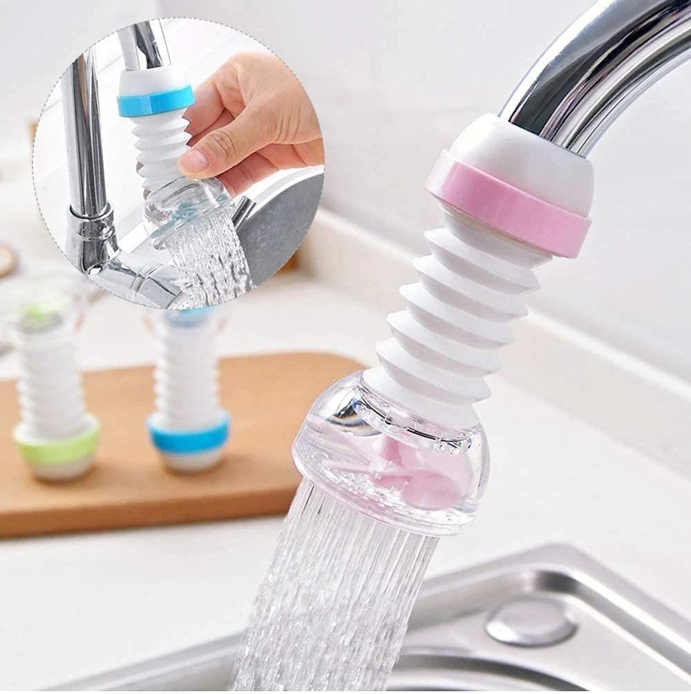 Store 4 Hope Plastic 360-Degree Shower Head Faucet, Iron Finish, Multicolour