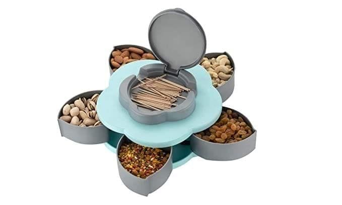 Store4hope Smart Candy Box Serving Rotating Tray Spice Storage