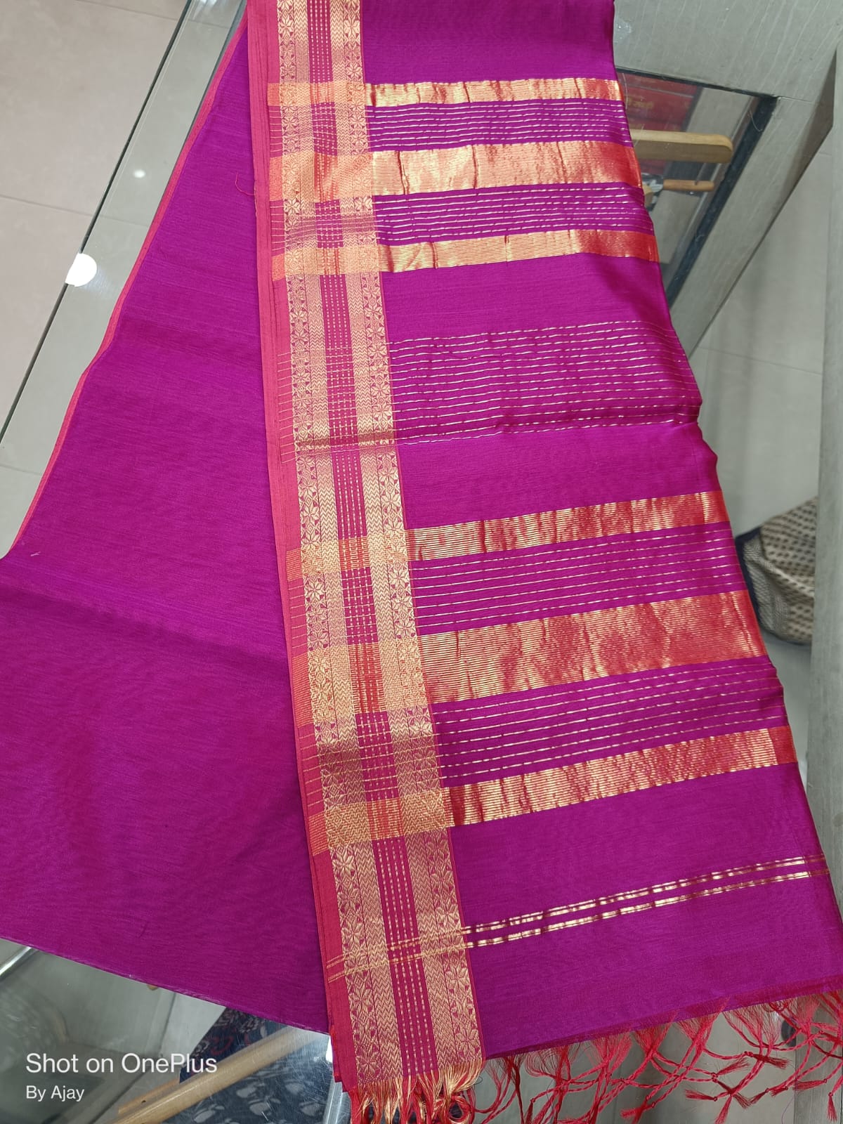Maheshwari Silk Saree