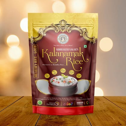 Kalanamak Rice Gold ( High Zinc, More iron, contain Omega 3&6, micronutrients like Anthocnin and Vitamin) Low Glycemic Index Kalanamak Rice Gold ( High Zinc, More iron, contain Omega 3&6, micronutrients like Anthocnin and Vitamin) Low Glycemic Index