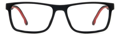 Carrera 6641 Eyeglass Frames - Matte Black Crystal red  Frame