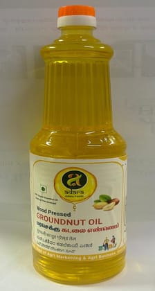 Wood Pressed Groundnut Oil