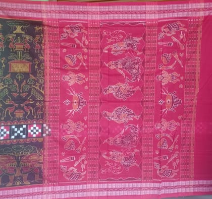 Traditional Handloom Sambalpuri Saree Traditional Handloom Sambalpuri Saree