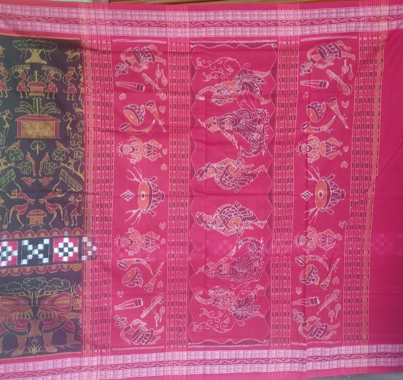 Traditional Handloom Sambalpuri Saree