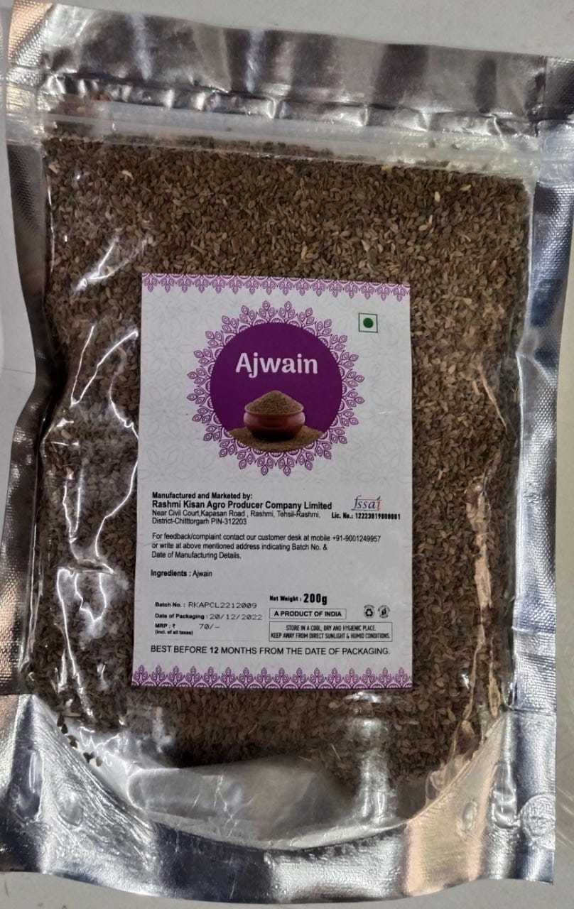 Ajwain (Trachyspermum ammi) Whole