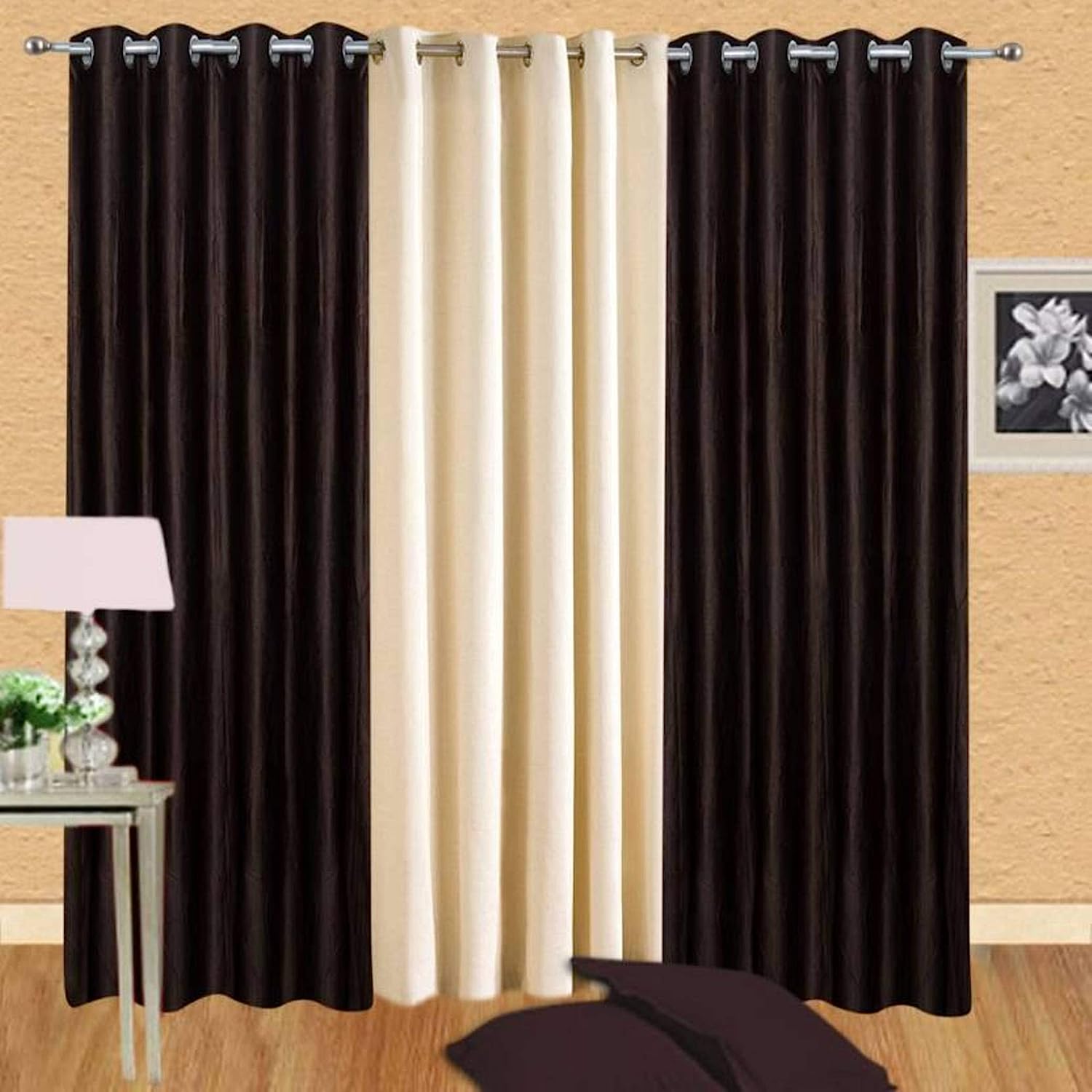 Shivam Traders Plain_2black_Cream_5F_3Pc