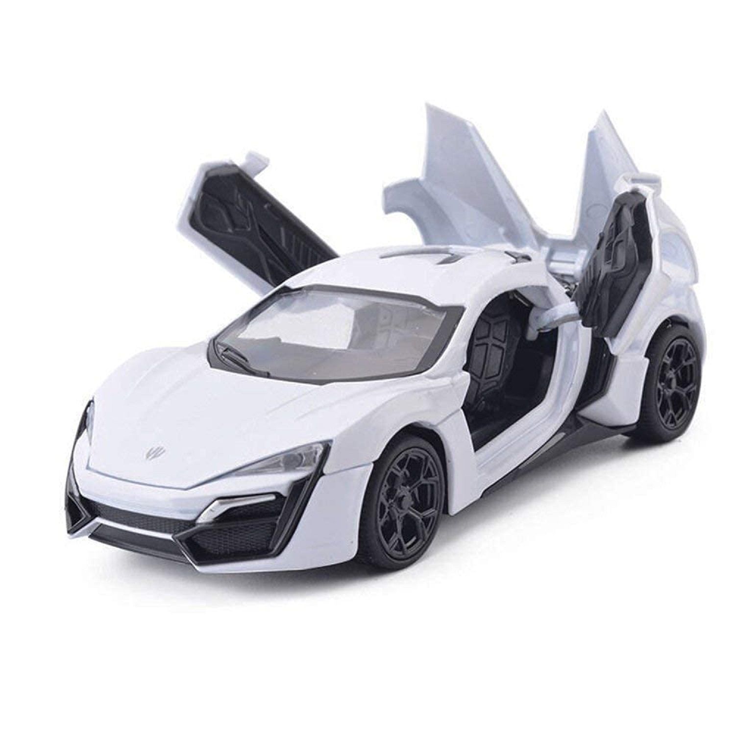 KTRS ENTERPRISE 1/32  Hyper Sport Diecast Metal Pullback Toy car with Openable Doors & Light, Music Boys car for Kids Best Toys Gifts Toys