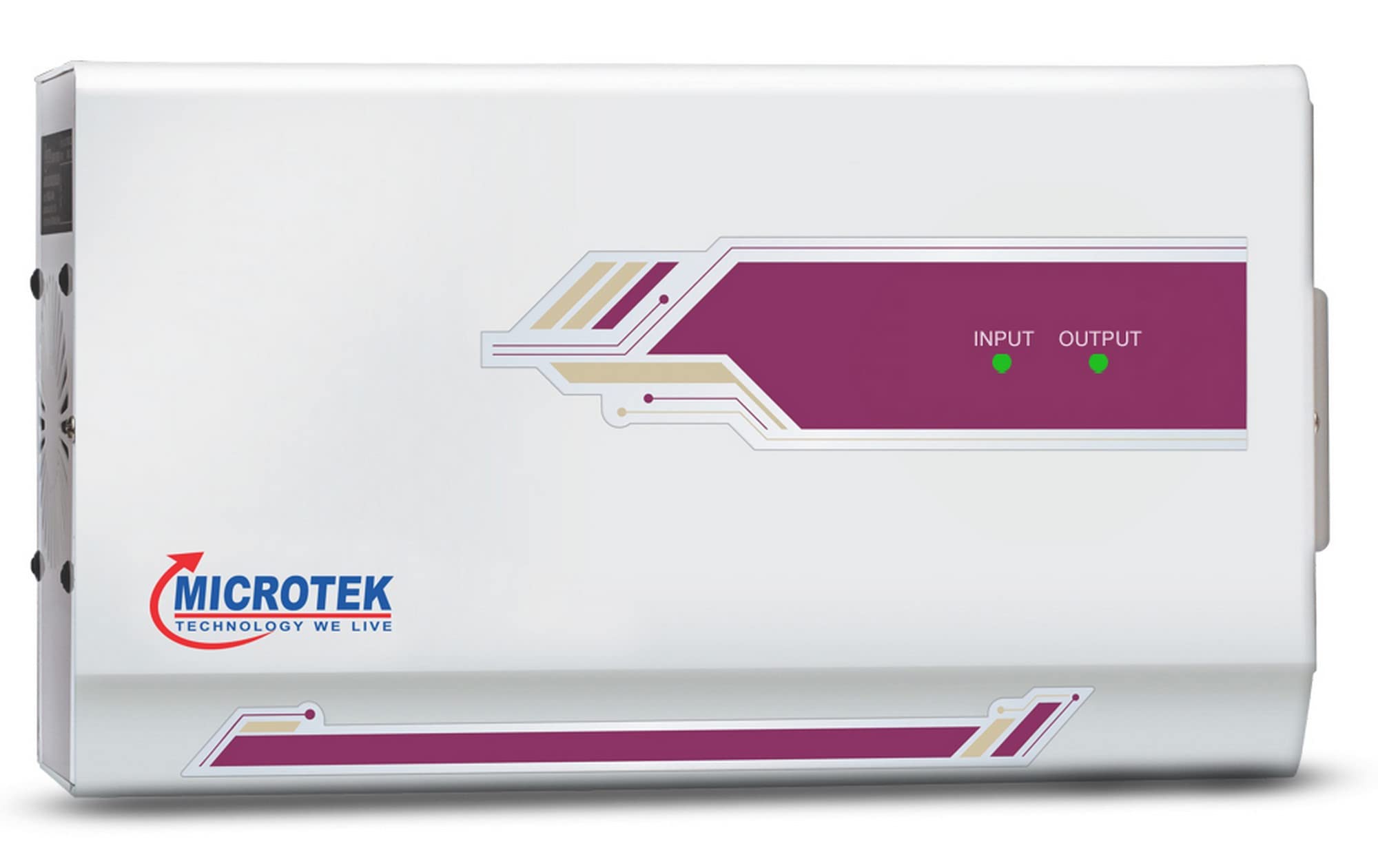 Microtek Automatic Voltage Stabilizer PEARL EM 4170+For AC upto 1.5 Ton AC -Standard